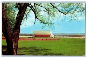 c1960 Scenic View Band Shell Bay Escanaba Michigan MI Vintage Antique Postcard