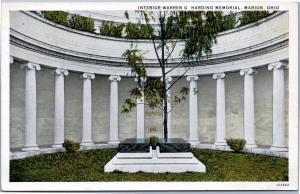 postcard OH - Interior Warren G. Harding Memorial, Marion,Ohio