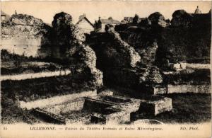 CPA LILLEBONNE-Ruines du Theatre Romain et Bains Merovingiens (269811)