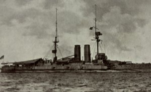 British Royal Navy HMS Africa RPPC Postcard WWI c.1910s