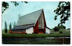 1959 Riverside Bible Camp Chapel, Story City, IA Postcard