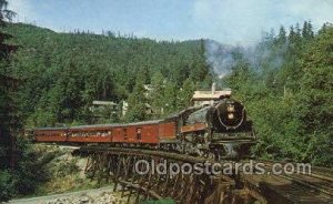 British Columbia 2860, Vancouver, BC, British Columbia Train Railroad Station...