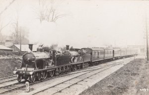 Caledonian Railway Class 0-6-0 1883 Victorian Scottish Train Postcard