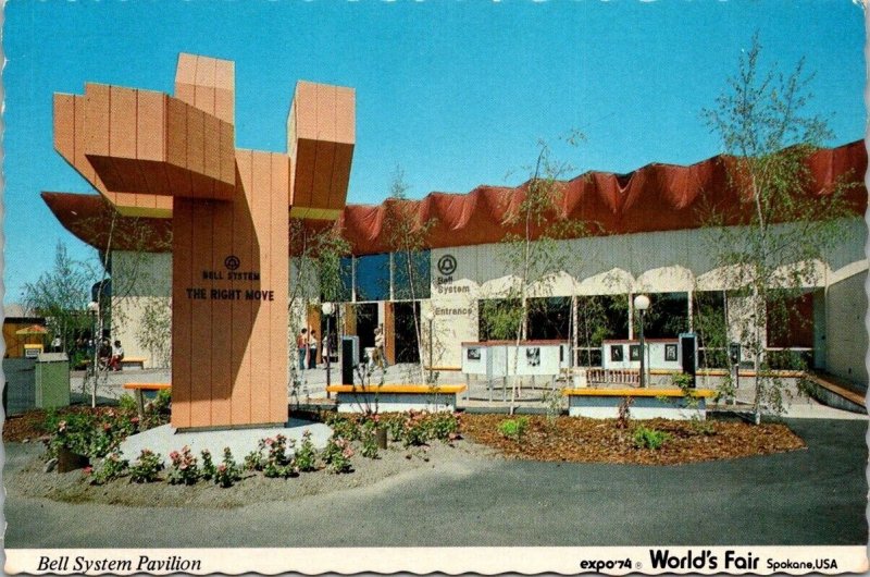 Vintage 1974 World's Fair Spokane, Washington Postcard