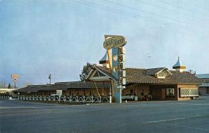 REDDING, CA California  TOWN HOUSE LODGE  Shasta Co ROADSIDE c1950's Postcard