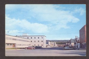 WHITEHORSE YUKON TERRITORY DOWNTOWN MAIN STREET SCENE VINTAGE POSTCARD