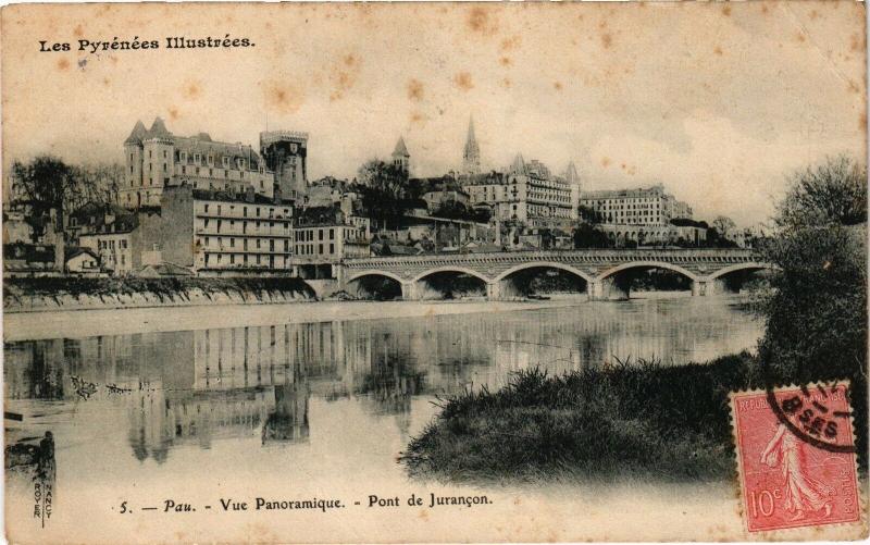 CPA PAU Vue Panoramique Pont de Jurancon (126581)