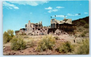 PHOENIX, AZ Arizona ~ Roadside Boyce Gulley's DREAM CASTLE c1960 Postcard