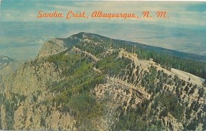 Sandia Crest of Sandia Mountains - Albuquerque NM, New Mexico