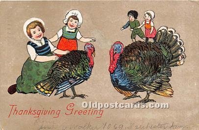 Thanksgiving Greetings 1907 