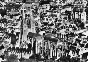 BR26624 Quimper la cathedrale France