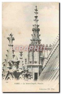 CARTE Postale Old Paris La Sainte Chapelle Pinnacles
