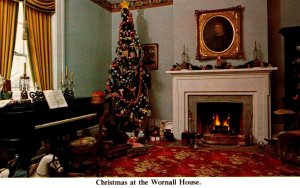 USA John Wornall House 1858 Christmas Kansas City Missouri Chrome Postcard 09.86