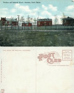 ABERDEEN S.D. NORTHERN & INDUSTRIAL SCHOOL ANTIQUE POSTCARD