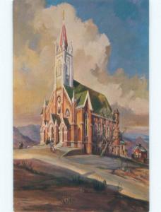 Pre-1980 ST. MARY'S CHURCH Virginia City Nevada NV E6331