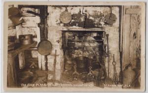 RPPC, Fire Place, Old School House, St Augustine FL