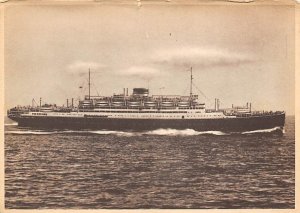 Vulcania Italian Line Ship 