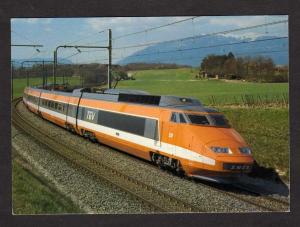 French Train Railroad PARIS LYON Line France Postcard Carte Postale