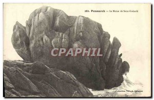 Old Postcard Penmarch The Monk of Saint Guenole