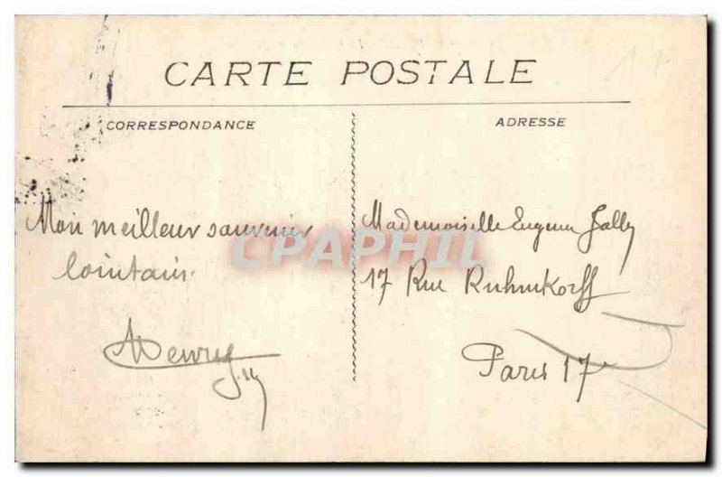 Old Postcard Chateau d'If Marseille