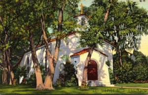 Georgia St Simons Island Catholic Chapel On Frederica Road Curetich