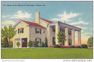 Georgia Athens Home Of Dr Harry E Talmadge