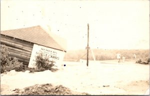 Real Photo Postcard Members Building Destroyed by Flood Waters Pennsylvania