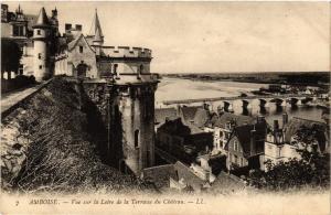 CPA AMBOISE - Vue sur la Loire de la Terrasse du Chateau (298725)