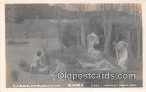 Cleveland Museum of Art, Summer Puvis De Chavannes Nude Unused 