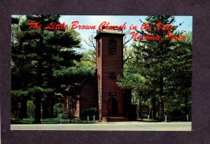 IA Little Brown Church Vale Nashua Iowas Postcard Glenn Utterback postcard