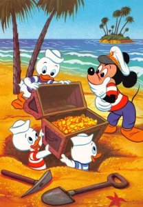 LPD82  Disney 6 x 4 inches Postcard Mickey