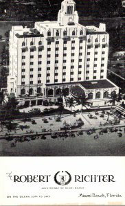 Florida Miami Beach The Robert Richter Hotel