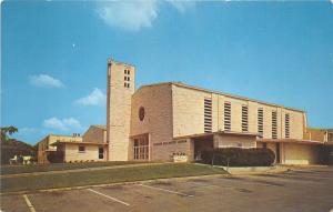 Fort Worth Texas~Sagamore Hill Baptist Church~Pastor W Fred Swank~1960s Postcard