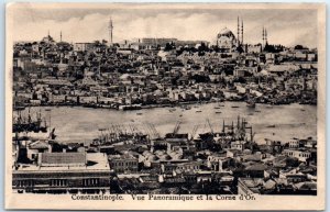 Postcard - Panoramic View and the Golden Horn, Constantinople - Faith, Turkey