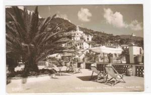 Terraza del Hotel Victoria Taxco Mexico 1950s RPPC real photo postcard