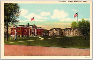 Concordia College Moorhead Minnesota MN Campus Building Grounds Postcard