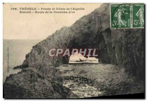 Postcard Old Theoule Pointe De Voute And I & # 39Aiguille Esterel Corniche Ro...