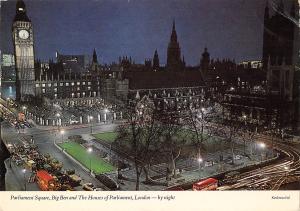 uk33999 parliament square big ben houses of parliament london uk by night