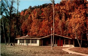 Vintage Mohican State Park Commissary Postcard Ohio Camping