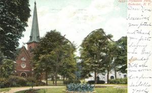 Church at Plymouth Park, Rochester, New York - pm 1906 - UDB