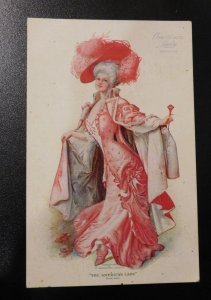 Mint USA Advertising Postcard The American Lady Corsets Furman and Co Brocton NY