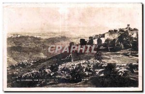 Postcard Gourdon Old Village View