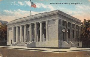 Paragould Arkansas Government Building Antique Postcard (J32127)