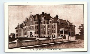 SOUTH BEND, IN Indiana ST. JOSEPH HOSPITAL  c1910s St. Joseph County Postcard