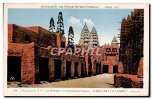 Old Postcard - Exposition Coloniale Internationale - Paris 1931 Palace of the...