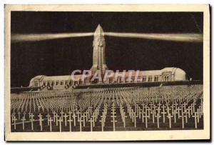 Old Postcard Douaumont Ossuary Lighthouse Army