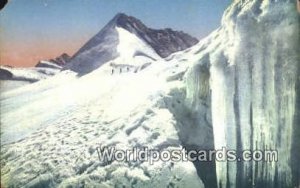 Oberes Monchsjoch Mit Jungfraujoch Swizerland Unused 