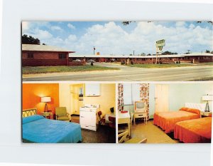 Postcard The Ritz Motel, Pontiac, Michigan