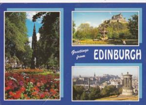 Scotland Greetings From Edinburgh Multi View