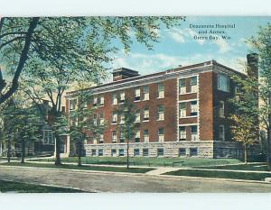 Divided Back HOSPITAL SCENE Green Bay Wisconsin WI hs0870